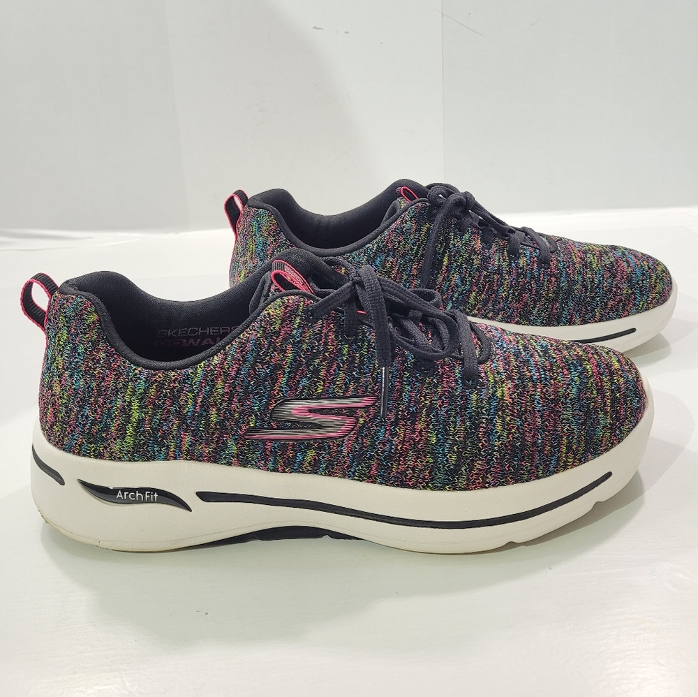 SKECHERS GOWALK ARCH FIT GLEE SNEAKER WOMEN SIZE 10 A4